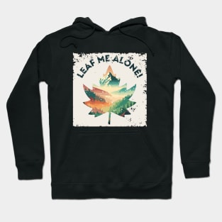 Serenity Leaf: Natural Scenery Hoodie